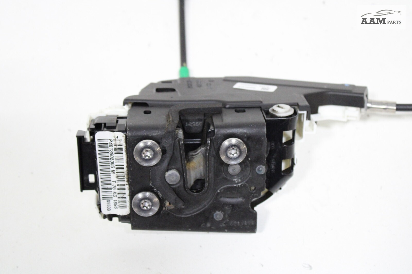 2014-2020 MASERATI GHIBLI M157 REAR LEFT DOOR LOCK LATCH ACTUATOR W/ CABLE OEM