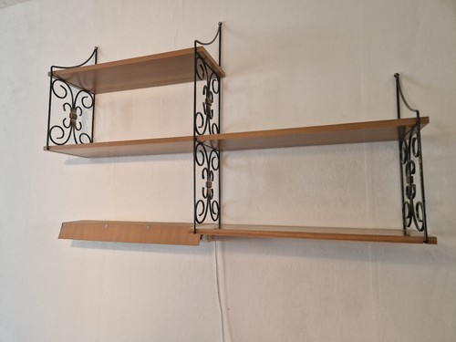 DDR Wandregal Regal Metallregal 60er 70er Kult
