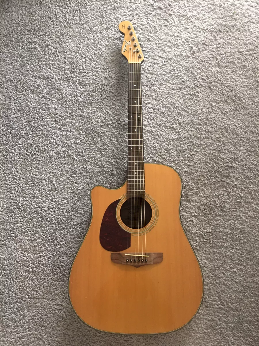 Fender San Miguel California Series Natural Lefty Left Handed Acoustic Guitar