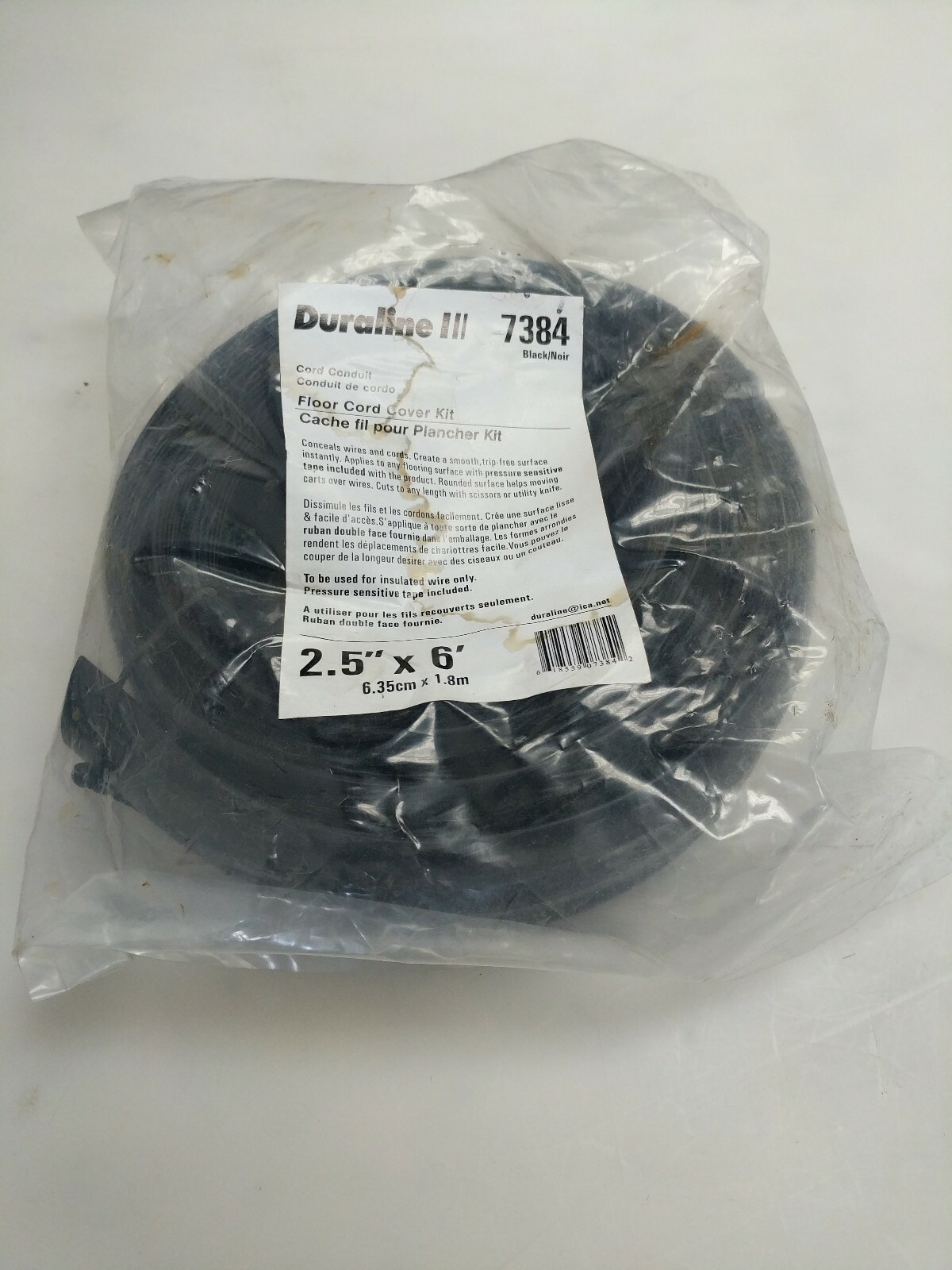 DURALINE 7384 FLOOR CORD COVER KIT NEW IN OPEN BAG eBay