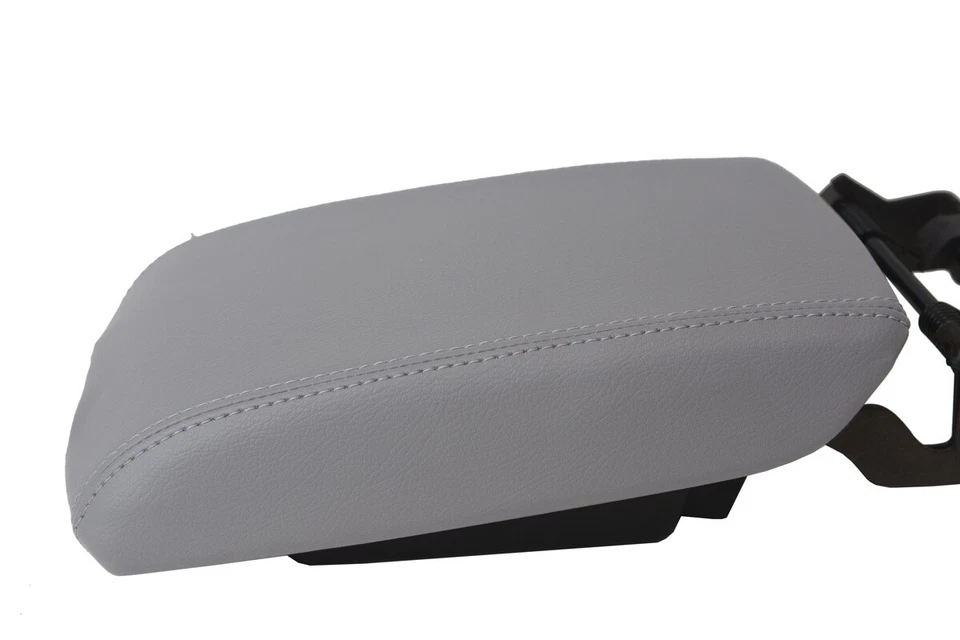 Fits 2010-2016 Cadillac SRX PVC Leather Console Lid Armrest Cover Gray - Imagem 4 de 4