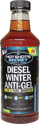 #ad #ad Hot Shot#x27;s Secret Diesel Winter Anti Gel 7 in 1 Diesel Fuel Additive – 32 Fl. Oz $34.95