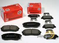 Zimmermann BremsbeläGe Vorne + Hinten FüR Hyundai I40