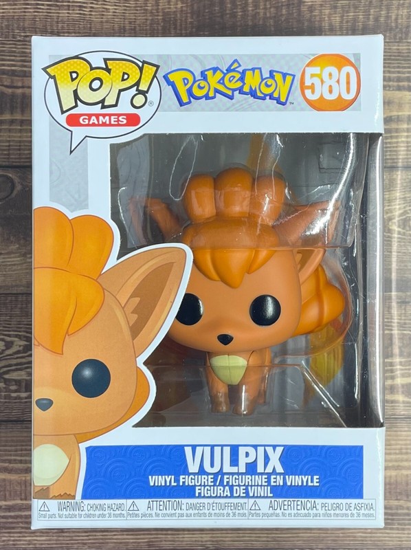 Funko POP! - Pokemon: Vulpix #580 - NIB w/ Protective Case
