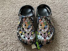 Crocs Harry Potter Hogwarts Vera Bradley Classic Clog Men's Size 13 NWT Graphic