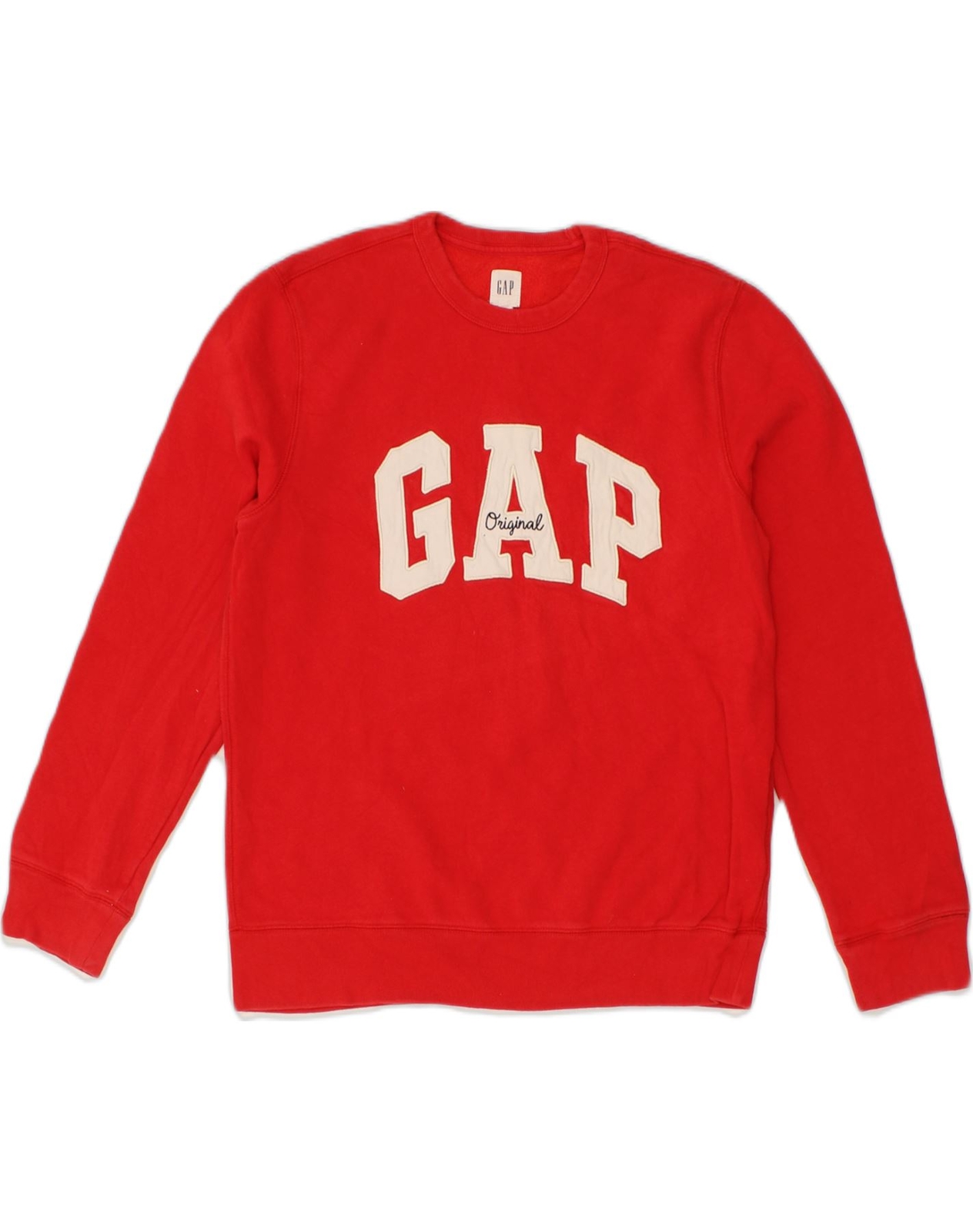 GAP Mens Graphic Sweatshirt Jumper Medium Red Cotton YF15 | eBay