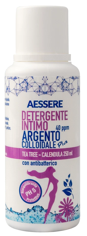 Aessere - Detergente Intimo Argento Colloidale 40 ppm - 205ml