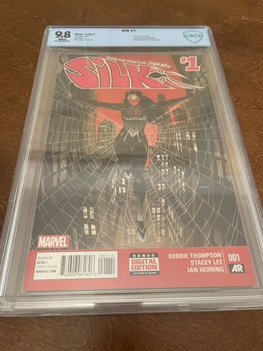 Silk #1 (2015) CBCS 9.8 White Pages NM/MT | 1st Solo Silk Title