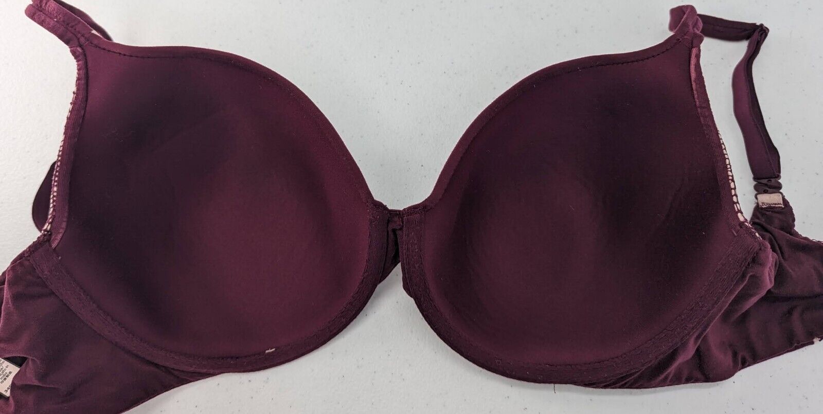 Victoria's Secret Bra Women's 34DD Plum Purple Li… - image 5