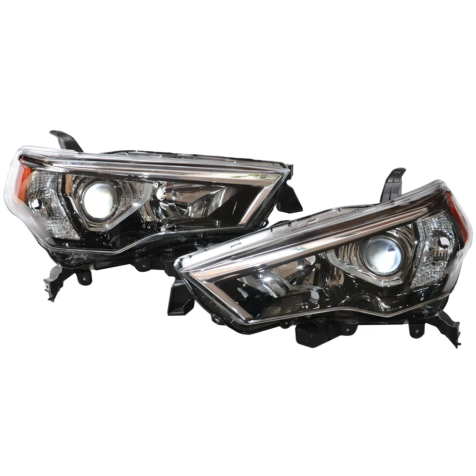 For Toyota 4Runner 2014-2020 Pair Headlights Headlamp Driver&Passenger Side NEW - Image 3 of 4