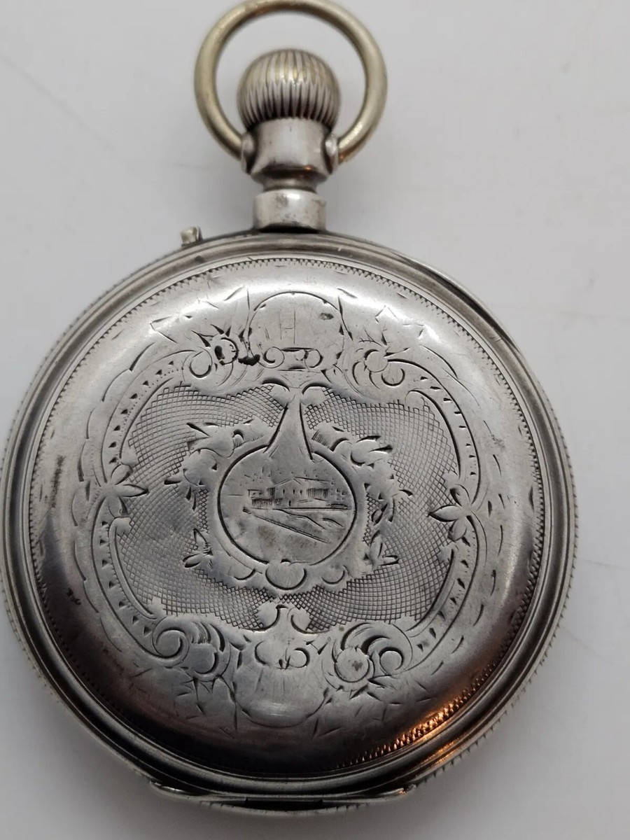時計 circa 1970s silver 835 watch swiss made Nesvier Ladies Wristwatch Sterling Silver Manual Wind Swiss