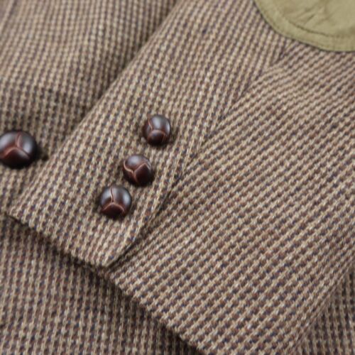 Vintage Pendleton Tweed Wool Western Blazer Jacket Coat Mens 44 Long Made In USA - Picture 7 of 16