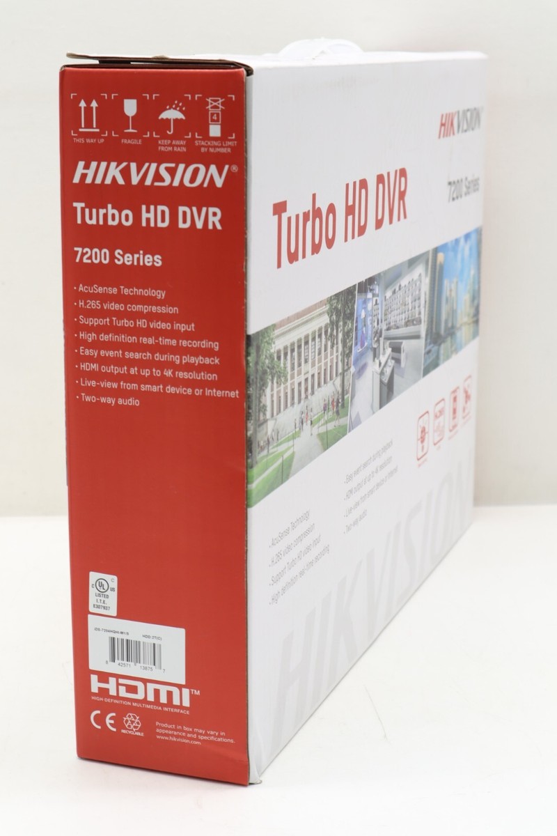 HIKVISION Turbo HD DVR 7200 Series セット HIKVision DS-7208HQI-K2 7200 Series Turbo HD 4 Channel DVR
