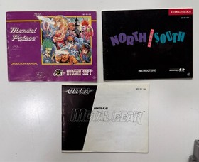 Nintendo NES Games Lot - Mighty Final Fight, Tag Team Match M.U.S.C.L.E., Elm St