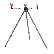 Jenzi Angeln Rutenhalter - Dreibein Tripod mit V-Auflage 60-100cm