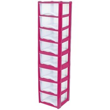 Neat Plastic Storage Drawers, Space Saving Draws for Office & Home, Storage Unit