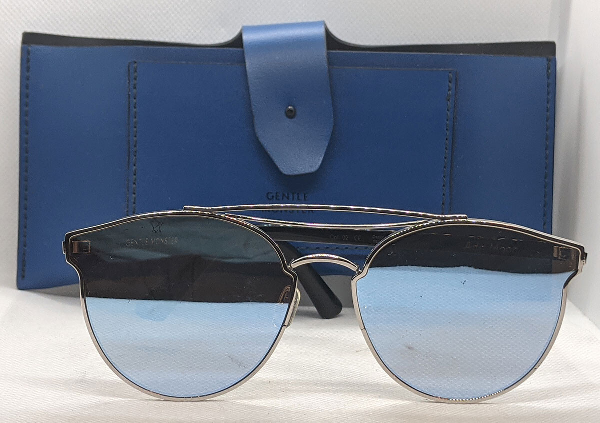 Gentle Monster Add Moon Vintage 2017 Mirror Sky Blue Lenses