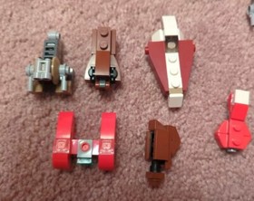Lot of 15- 2017 Lego 75184 Star Wars Advent Mini Ships With Other Calendar Years