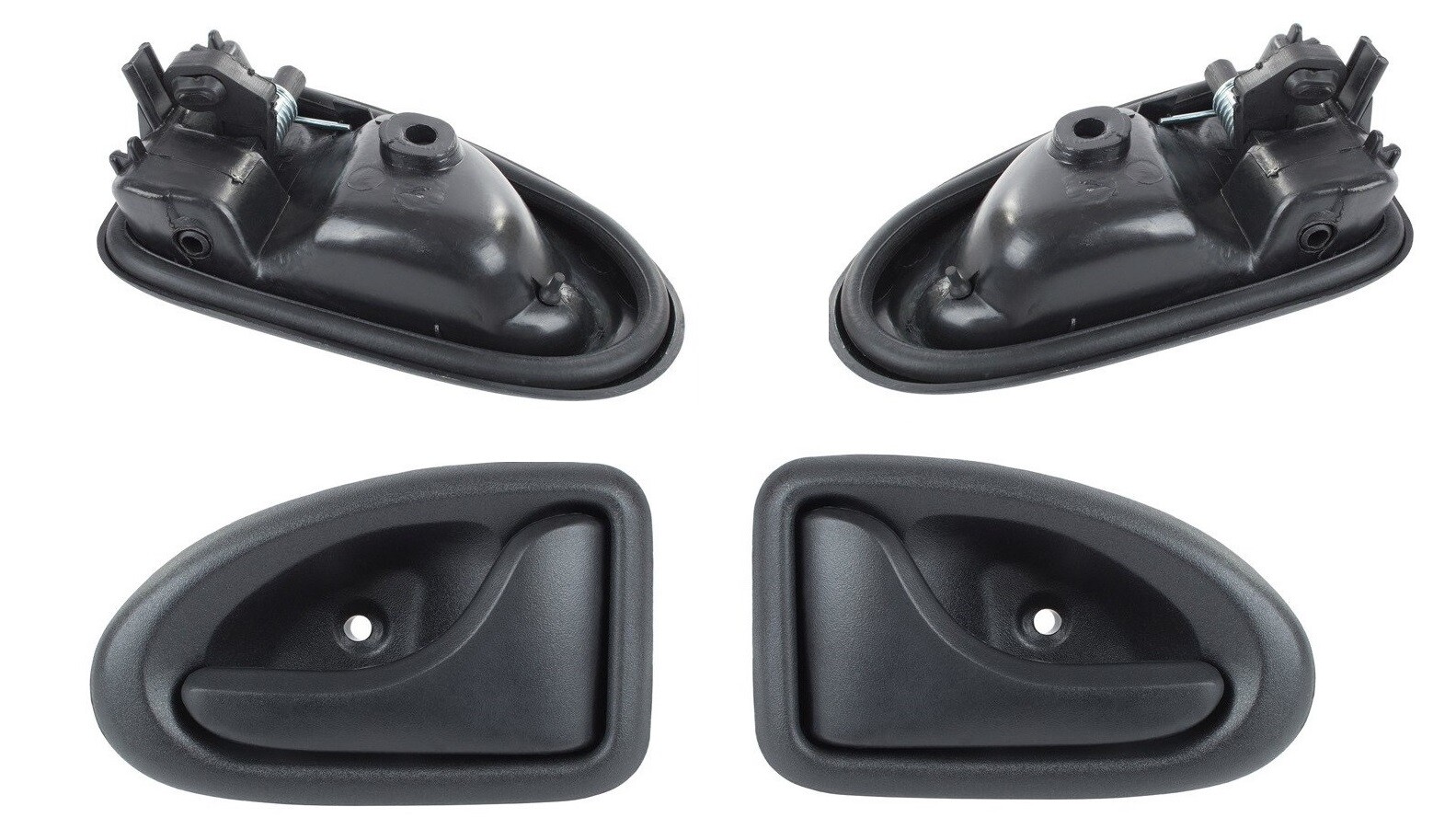 Paire de poignées de porte pour Renault Scenic I finition origine haute résistance