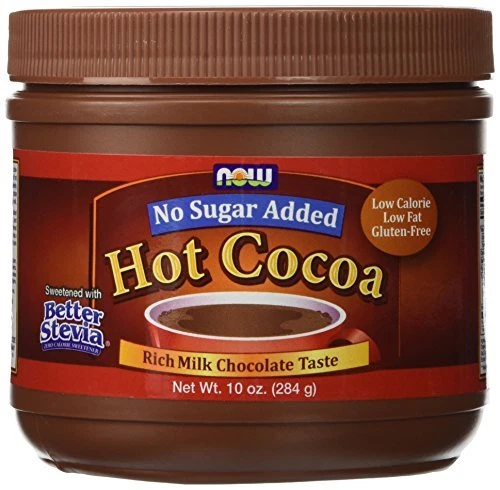 NOW FOODS Cocoa Lovers Delgado Cacao Caliente Orgánico 10 OZ Foto 4 de 4