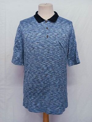 Vtg dunhill Multicolor Mercerized Made in Italy Knit Cotton Men