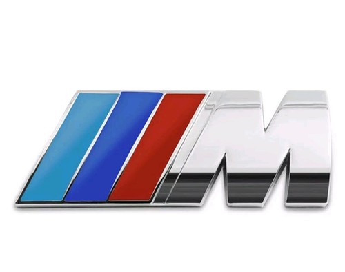 bmw m power m sport boot badge rear emblem sti