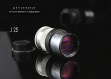 Soviet LOMO (2 / 100) lens OKS 1 - 100 - 1, J - 25,  G - 25 Mount M42