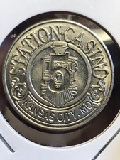 Casino Token 5 Cents - Grand Station - Kansas City, Missouri