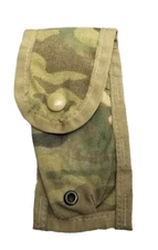 QTY (1) USGI Military MOLLE II OCP Multicam 9mm Single Pistol Mag Pouch - MINT