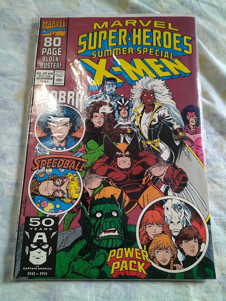 Marvel Comic Book Super-Heroes Summer 1991 Special X-Men Arthur