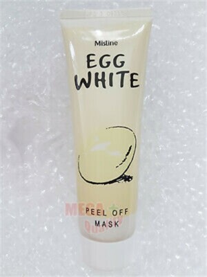 Mistine Egg Bright Whiten Poreless + Anti-blackhead Peel Off Face Facial Mask
