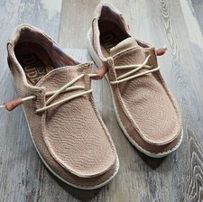 Hey Dude Wendy Knit 2 Women's 8 Loafer In Salt Pink