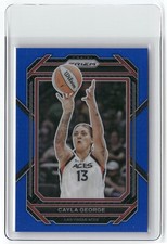 2023 Panini Prizm WNBA Cayla George #58 Blue Prizm /175 LAS VEGAS ACES