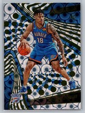 2023-24 Panini Revolution #143 Keyontae Johnson Fractal RC Oklahoma City Thunder