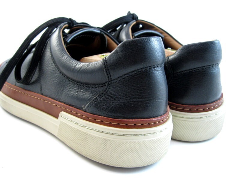 SAOLA Allen Edmonds "PORTER CITY" Sneakers Derby Casual Uomo 8 D Nero (174N)