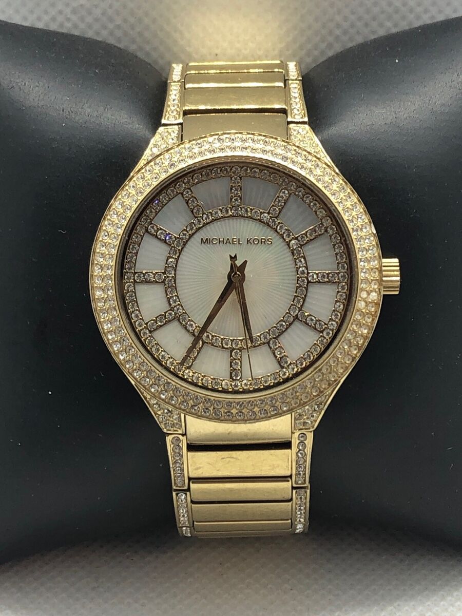 Michael Kors MK3312 Women Stainless Steel Analog Mother of Michael Kors MK3312 Women Stainless Steel Analog Mother of