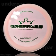 Disc Golf Dynamic Discs Lucid Trespass Disc Golf Discs UnderPar