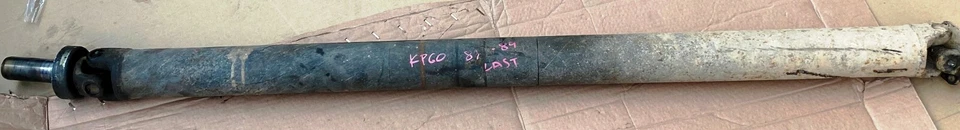 TOYOTA STARLET KP60 KP61 MODEL 1983 84 ENGINE 3K T/M 4sp REAR PROPELLER SHAFT - Image 4 of 4