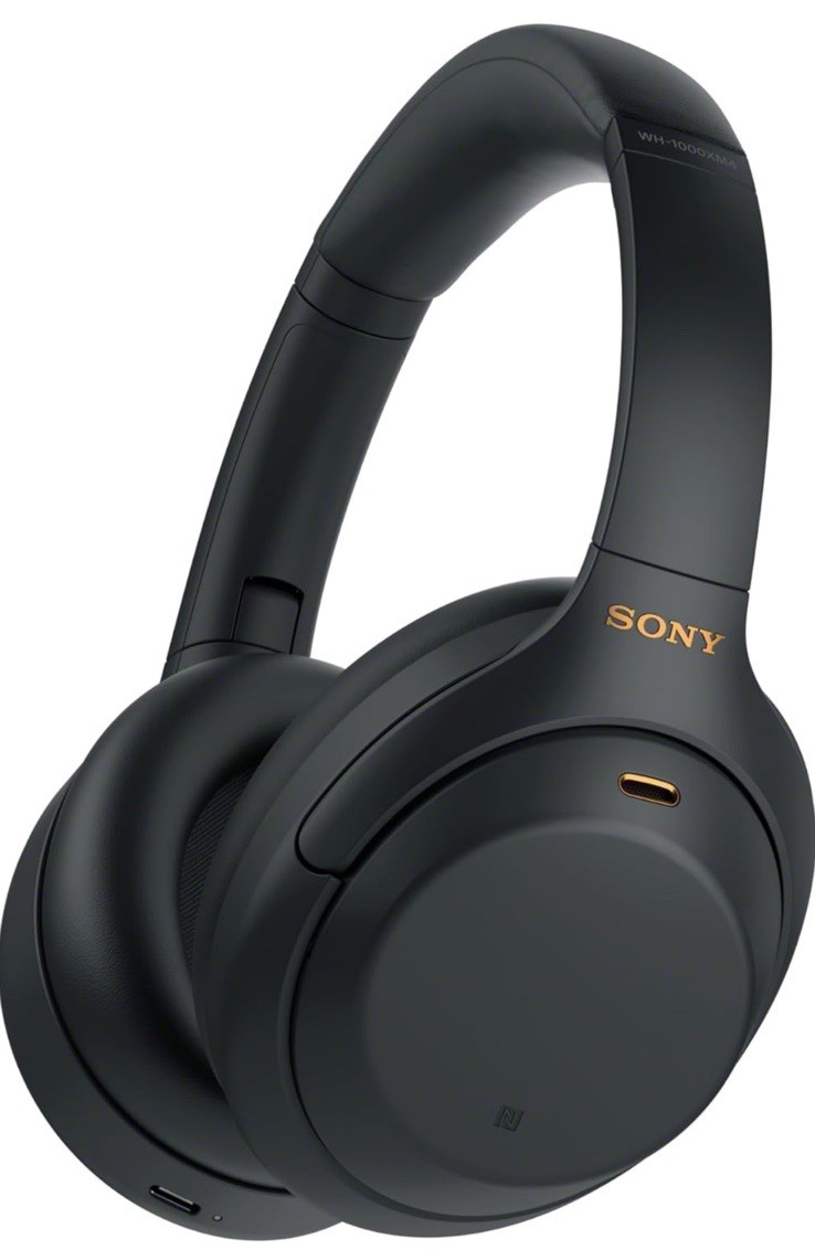 Sony WH-1000XM4 Wireless Noise-Canceling Over-Ear Headphones with Premium Sound