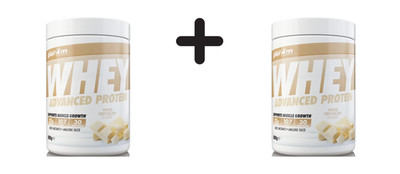 2 x Per4m Whey Advanced Protein (900g) White Chocolate (44,42 EUR/kg)