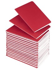 Small Lined Notepads Bulk 36 Pack Mini Journal Pocket Notebooks Set-Red Cover...