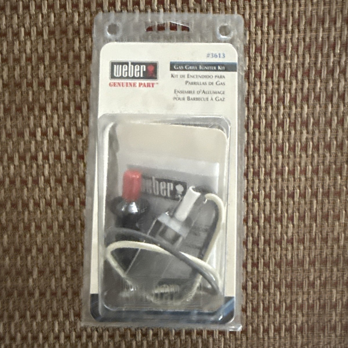 Weber Gas Grill Igniter Kit #3613, NEW and Sealed