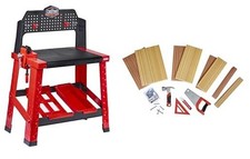 Creative Construction with 15 Accessories, Pretend Play Workbench