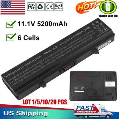  LOT GW240 Battery for Dell Inspiron 1525 1526 1545 1546 1440 1750 0X284G HP29
