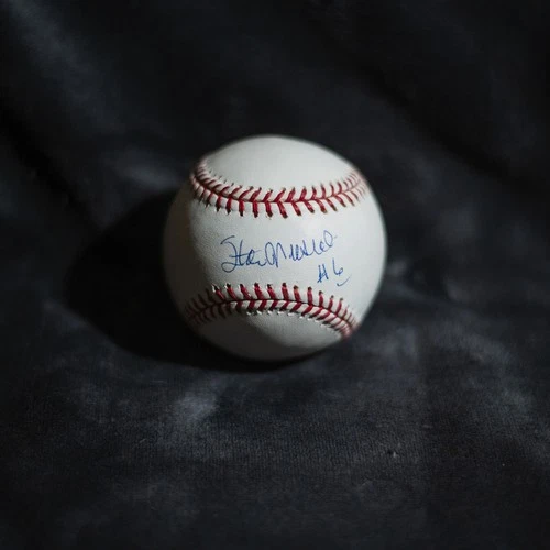 Stan Musial #6 Autographed Official Major League Baseball