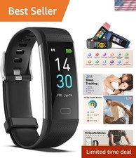 Fitness Tracker with Step/Distance/Calories Counter, Activity Tracker with He...