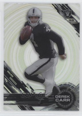 2015 Topps High Tek Pattern 2 Spiral/Dots Derek Carr #51 4o3