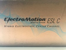 Brand New MartinLogan ElectroMotion ESL C - speaker Gloss Black 