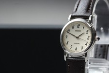 Orologio Vintage 2000 Seiko Exceline 4J41-0A40 Platinum HAQ Quartz Donna...