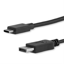 StarTech 6ft/1.8m USB C to DisplayPort 1.2 Cable 4K 60Hz - USB-C to DisplayPo...
